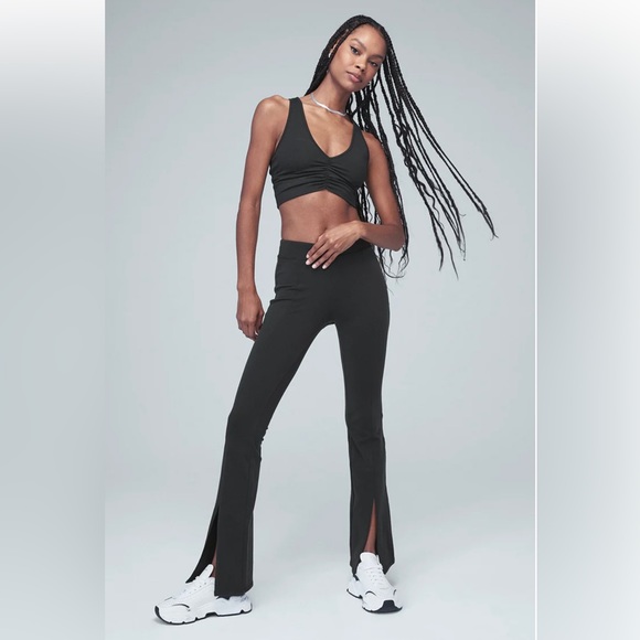 Alo Yoga Airbrush High-Waist 7/8 Flutter Legging